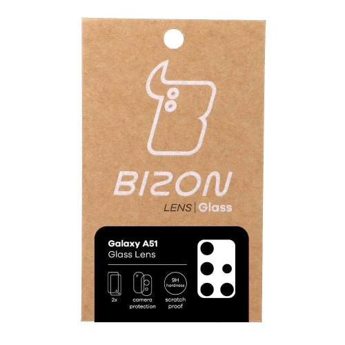 Buy Bizon Glass Lens Samsung Galaxy A51 [2 PACK] - BIZ7462 - {ean13} - Home Screen Store Europe