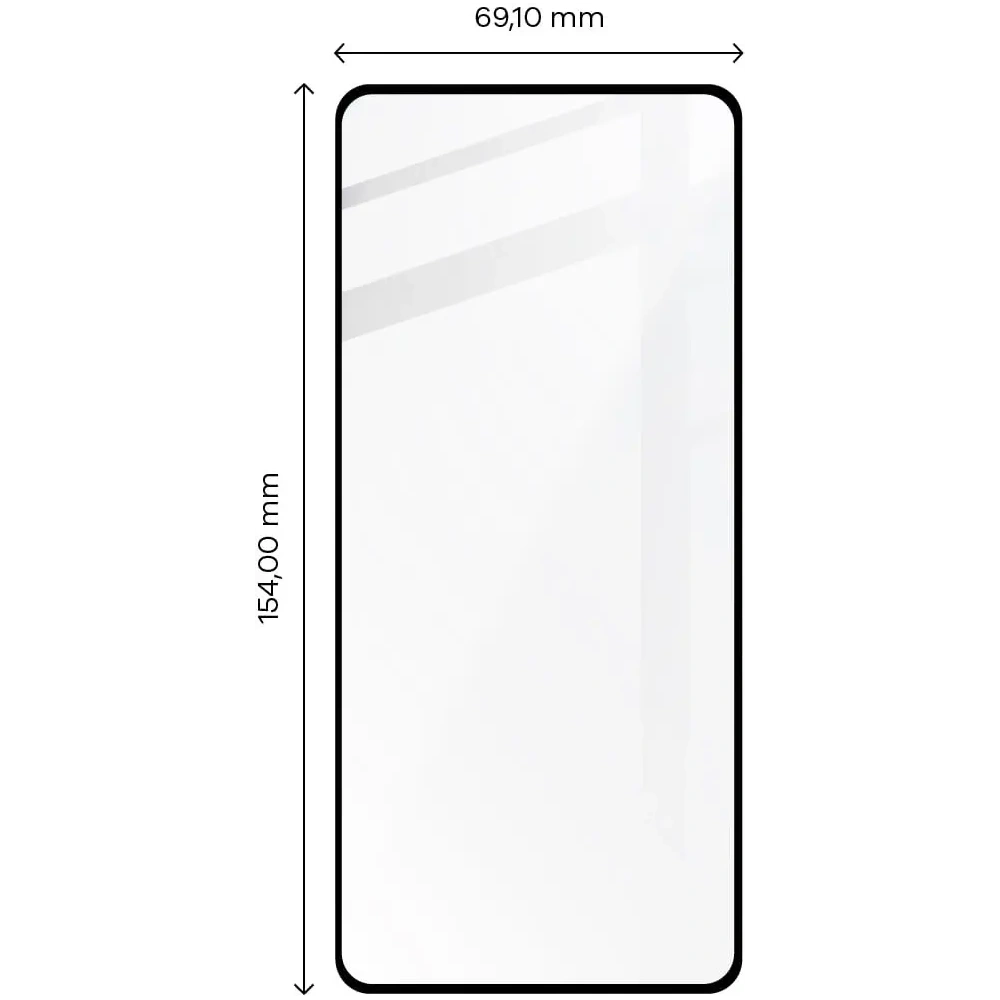 Szkło hartowane Bizon Glass Edge do Samsung Galaxy A51 czarne