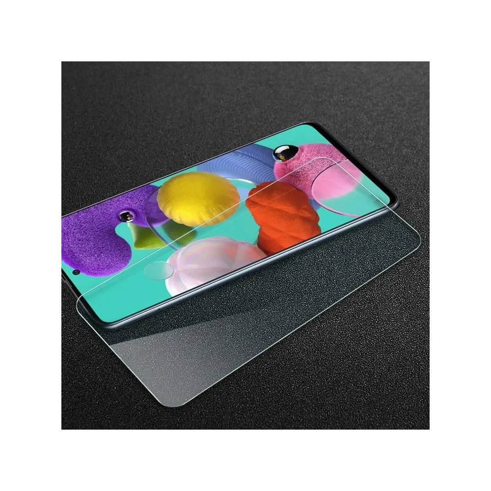 3x szkło hartowane Bizon Glass Clear + szkło na obiektyw Samsung Galaxy A51