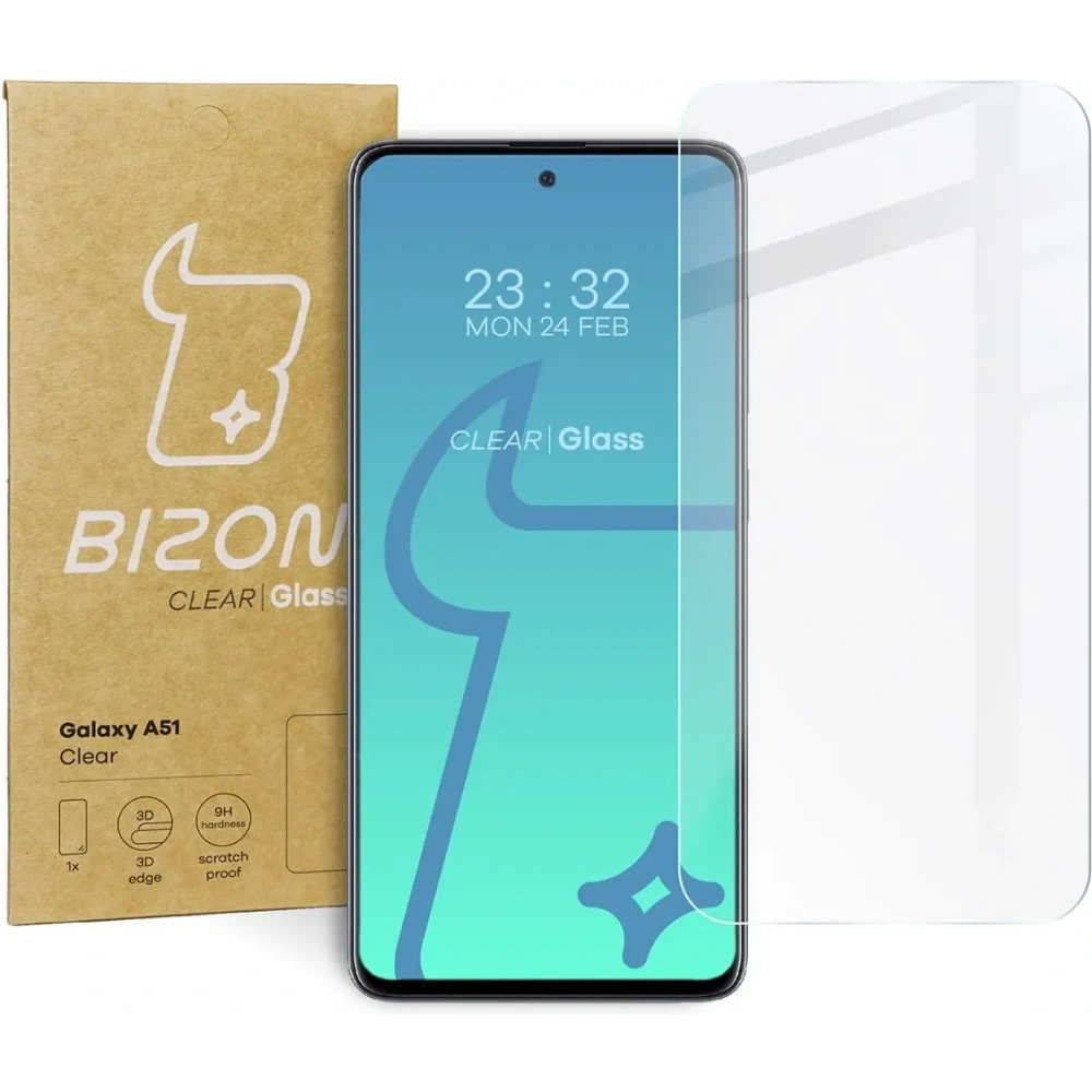 Szkło hartowane Bizon Glass Clear do Samsung Galaxy A51