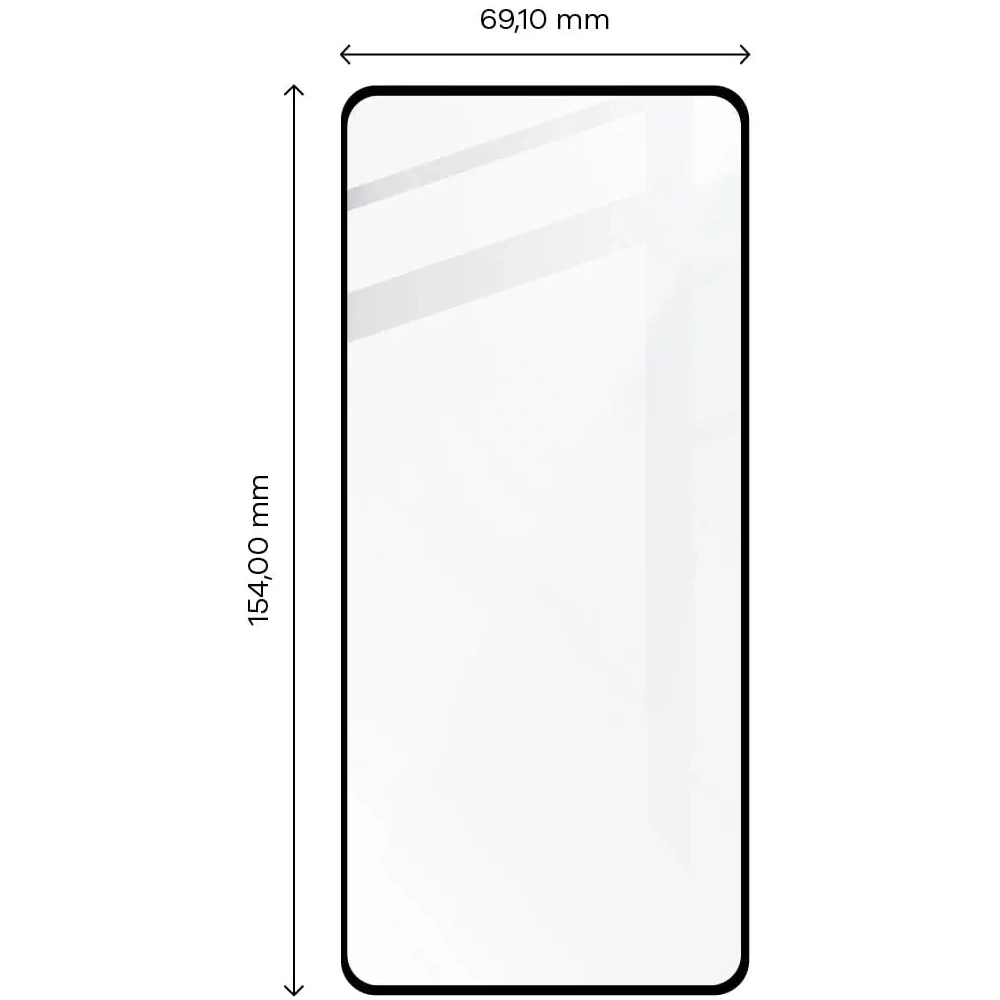 2x szkło hartowane Bizon Glass Edge + ochrona na obiektyw Samsung Galaxy A51 czarne
