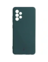 Etui Bizon Case Silicone do Galaxy A52s 5G, A52 5G, A52 4G, ciemnozielone