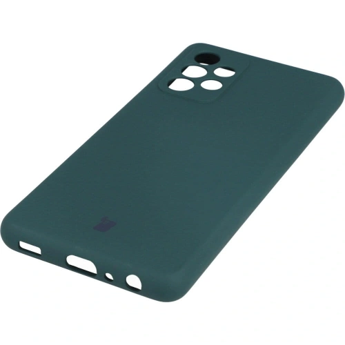 Kup Bizon Case Silikon Samsung Galaxy A52s 5G A52 5G A52 4G dunkelgrün - BIZ7466 - {ean13} - Sklep Home Screen