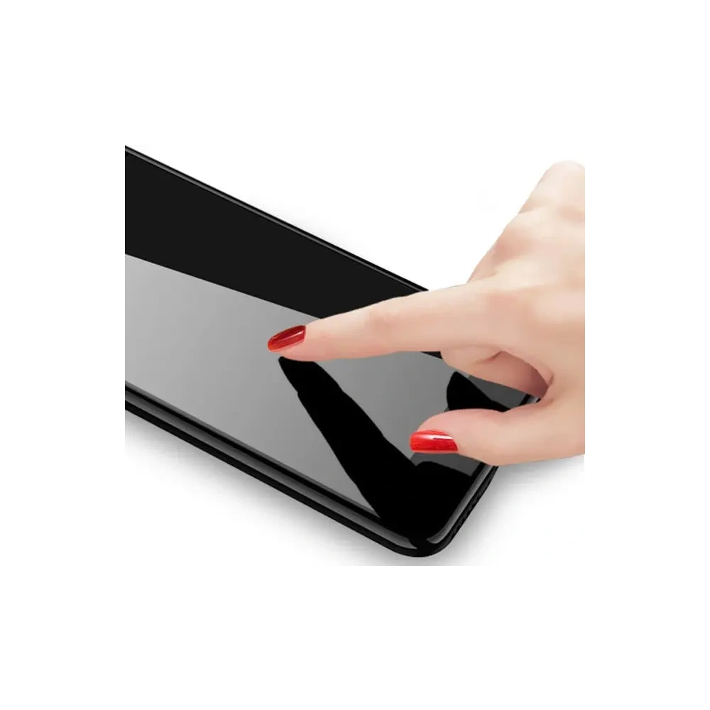 Szkło hartowane Bizon Glass Edge - [2 PACK] + ochrona na obiektyw Samsung Galaxy A52s 5G A52 4G/5G czarne