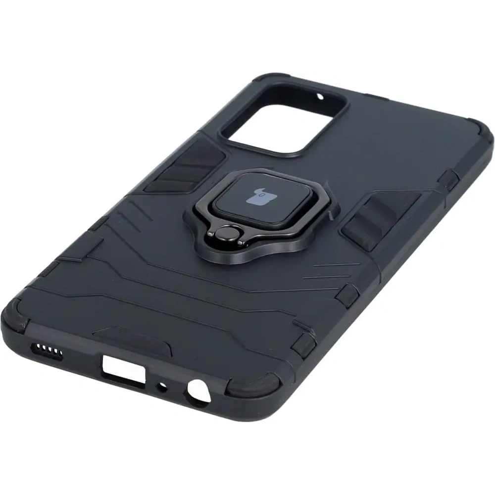 Etui Bizon Case Armor Ring do Samsung Galaxy A52 4G / 5G czarne