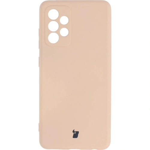 Kup Etui Bizon Case Silicone do Samsung Galaxy A52s 5G A52 5G A52 4G jasnoróżowe - BIZ7470 - {ean13} - Sklep Home Screen