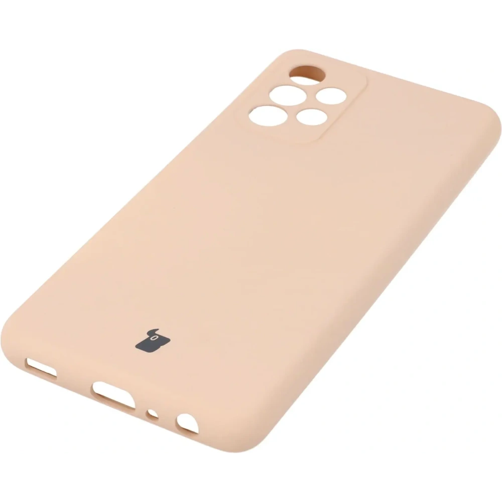 Etui Bizon Case Silicone do Samsung Galaxy A52s 5G A52 5G A52 4G jasnoróżowe