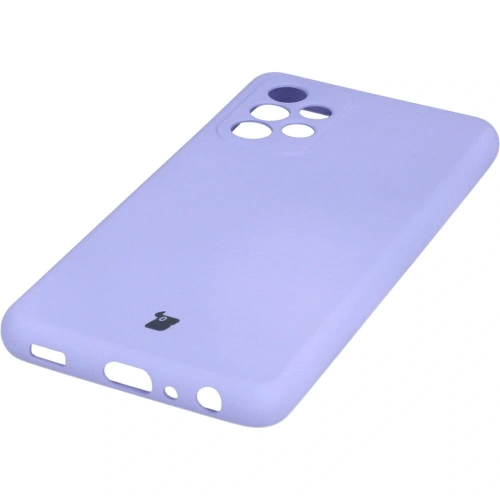 Kup Etui Bizon Case Silicone do Galaxy A52s 5G, A52 5G, A52 4G, jasnofioletowe - BIZ7471 - {ean13} - Sklep Home Screen