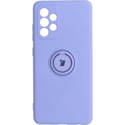 Kup Etui Bizon Case Silicone Ring do Galaxy A52s, A52 5G/4G, fioletowe - BIZ7472 - {ean13} - Sklep Home Screen