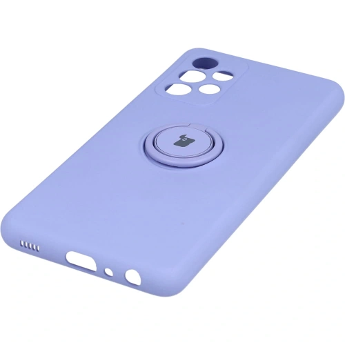 Kup Etui Bizon Case Silicone Ring do Galaxy A52s, A52 5G/4G, fioletowe - BIZ7472 - {ean13} - Sklep Home Screen