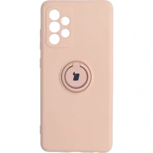 Kup Etui Bizon Case Silicone Ring do Galaxy A52s, A52 5G/4G, jasnoróżowe - BIZ7473 - {ean13} - Sklep Home Screen