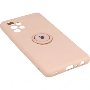 Kup Etui Bizon Case Silicone Ring do Galaxy A52s, A52 5G/4G, jasnoróżowe - BIZ7473 - {ean13} - Sklep Home Screen
