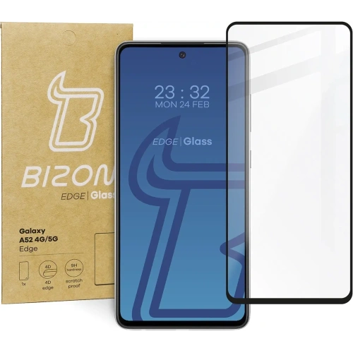 Kup Szkło hartowane Bizon Glass Edge do Samsung Galaxy A52s 5G A52 4G/5G czarne - BIZ1105 - {ean13} - Sklep Home Screen