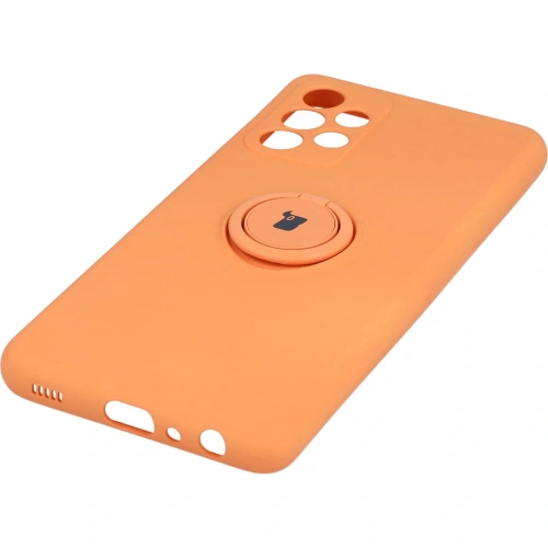 Kup Bizon Case Inel din Silicon Samsung Galaxy A52s / A52 5G/4G portocalie - BIZ7475 - {ean13} - Sklep Home Screen