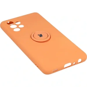 Kup Etui Bizon Case Silicone Ring do Galaxy A52s, A52 5G/4G, pomarańczowe - BIZ7475 - {ean13} - Sklep Home Screen
