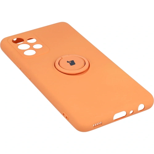 Kup Etui Bizon Case Silicone Ring do Galaxy A52s, A52 5G/4G, pomarańczowe - BIZ7475 - {ean13} - Sklep Home Screen