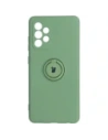 Kup Bizon Case Inel din Silicon Samsung Galaxy A52s / A52 5G/4G verde deschis - BIZ7476 - {ean13} - Sklep Home Screen