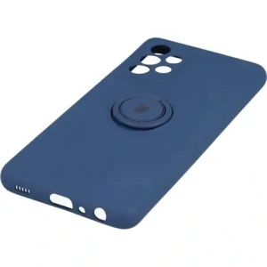 Buy Bizon Case Silicone Ring Samsung Galaxy A52s / A52 5G/4G navy blue - BIZ7478 - {ean13} - Home Screen Store Europe