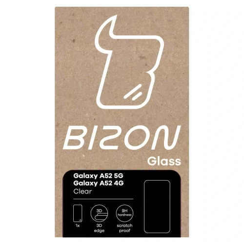Kup Bizon Glass Clear Samsung Galaxy A52s / A52 5G / A52 4G - BIZ1112 - {ean13} - Sklep Home Screen