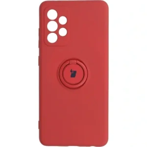 Bizon Case Szilikon Gyűrű Samsung Galaxy A52s / A52 5G/4G sötét rózsaszín