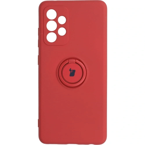 Kup Bizon Case Szilikon Gyűrű Samsung Galaxy A52s / A52 5G/4G sötét rózsaszín - BIZ7479 - {ean13} - Sklep Home Screen