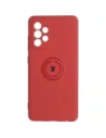 Kup Bizon Case Szilikon Gyűrű Samsung Galaxy A52s / A52 5G/4G sötét rózsaszín - BIZ7479 - {ean13} - Sklep Home Screen