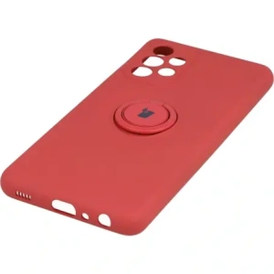 Kup Etui Bizon Case Silicone Ring do Galaxy A52s, A52 5G/4G, ciemny róż - BIZ7479 - {ean13} - Sklep Home Screen