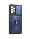 Kup Bizon Case Camshield Kártyafoglalatos Gyűrű Samsung Galaxy A52s 5G A52 4G/5G sötétkék - BIZ7480 - {ean13} - Sklep Home Screen