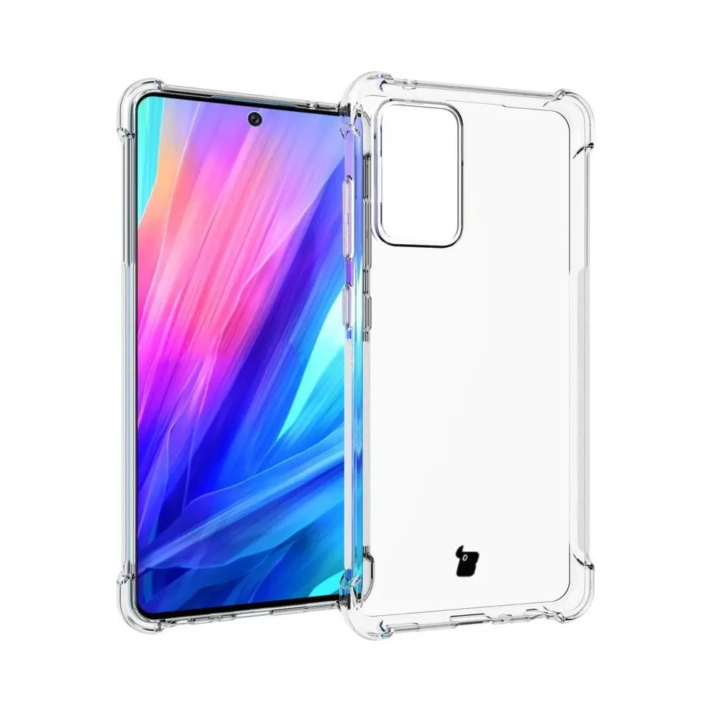 Etui + 2x szkło na ekran + obiektyw Bizon Case Clear Pack do Samsung Galaxy A52s 5G A52 5G/4G przezroczyste