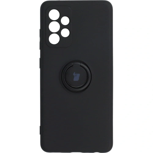 Kup Bizon Case Szilikon Gyűrű Samsung Galaxy A52s 5G / A52 5G / A52 4G fekete - BIZ7485 - {ean13} - Sklep Home Screen