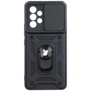 Bizon Case Camshield Pack Hülle + 2x Bildschirmglas Samsung Galaxy A53 5G schwarz
