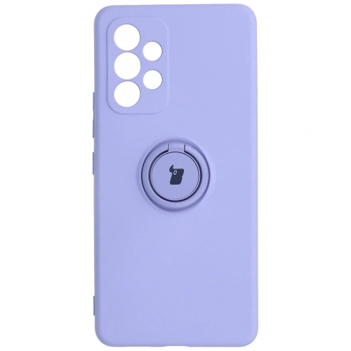 Kup Etui Bizon Case Silicone Ring do Galaxy A53 5G, jasnofioletowe - BIZ7495 - {ean13} - Sklep Home Screen