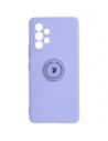 Etui Bizon Case Silicone Ring do Galaxy A53 5G, jasnofioletowe