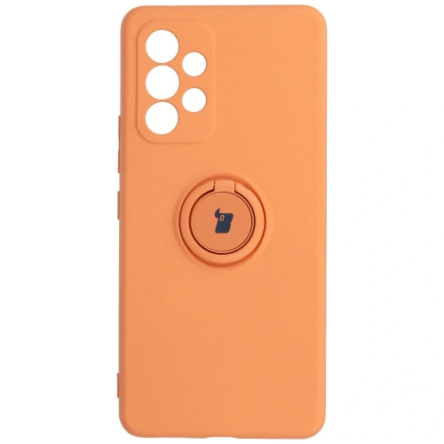 Kup Etui Bizon Case Silicone Ring do Galaxy A53 5G, pomarańczowe - BIZ7496 - {ean13} - Sklep Home Screen