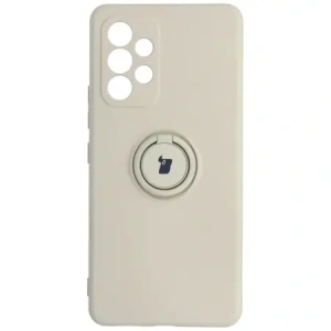 Buy Bizon Case Silicone Ring Samsung Galaxy A53 5G beige - BIZ7497 - {ean13} - Home Screen Store Europe