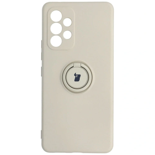 Kup Etui Bizon Case Silicone Ring do Galaxy A53 5G, beżowe - BIZ7497 - {ean13} - Sklep Home Screen
