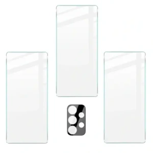 Kup Tvrzené sklo Bizon Glass Clear - 3 ks + objektiv Samsung Galaxy A53 - BIZ1141 - {ean13} - Sklep Home Screen