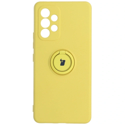 Kup Etui Bizon Case Silicone Ring do Galaxy A53 5G, żółte - BIZ7498 - {ean13} - Sklep Home Screen