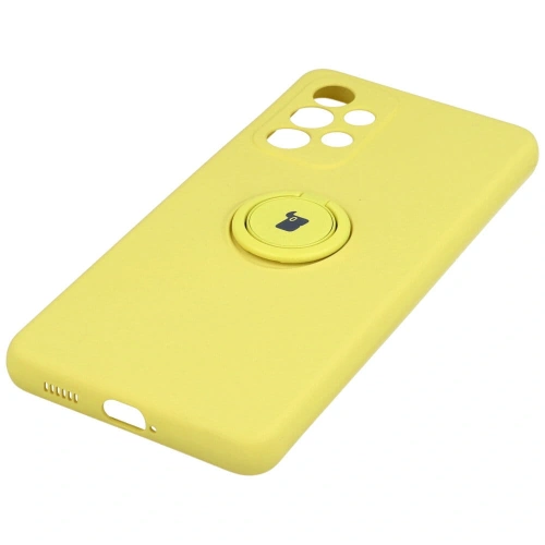 Kup Etui Bizon Case Silicone Ring do Galaxy A53 5G, żółte - BIZ7498 - {ean13} - Sklep Home Screen