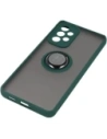 Buy Bizon Case Hybrid Ring Samsung Galaxy A53 5G smoky with a dark green frame - BIZ7499 - {ean13} - Home Screen Store Europe