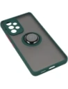 Buy Bizon Case Hybrid Ring Samsung Galaxy A53 5G smoky with a dark green frame - BIZ7499 - {ean13} - Home Screen Store Europe