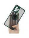 Buy Bizon Case Hybrid Ring Samsung Galaxy A53 5G smoky with a dark green frame - BIZ7499 - {ean13} - Home Screen Store Europe
