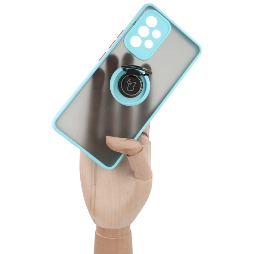 Kup Bizon Case Hybrid Ring Samsung Galaxy A53 5G füstös világoskék kerettel - BIZ7501 - {ean13} - Sklep Home Screen