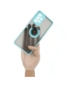 Buy Bizon Case Hybrid Ring Samsung Galaxy A53 5G smoky with a light blue frame - BIZ7501 - {ean13} - Home Screen Store Europe