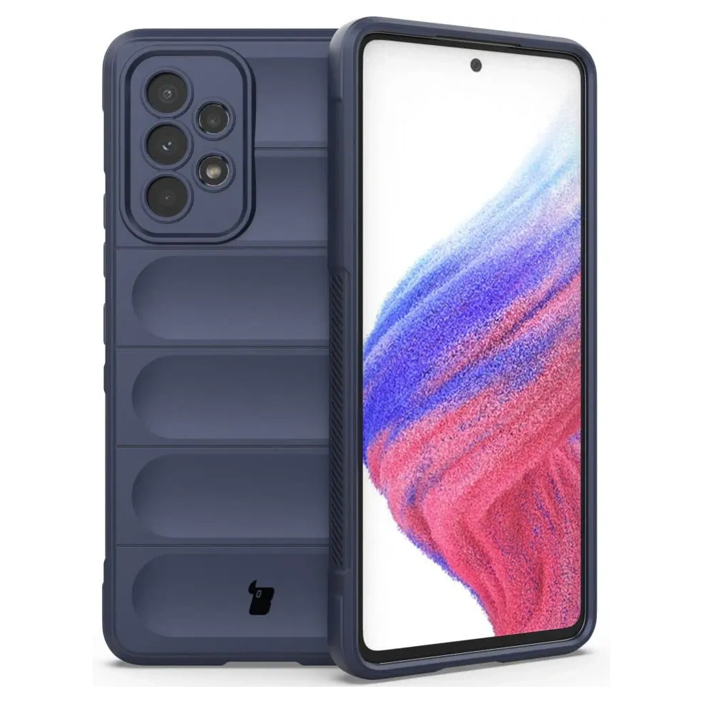 Pancerne etui Bizon Case Tur do Samsung Galaxy A53 5G granatowe