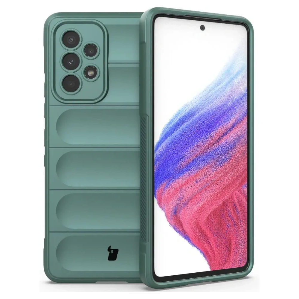 Pancerne etui Bizon Case Tur do Samsung Galaxy A53 5G ciemnozielone