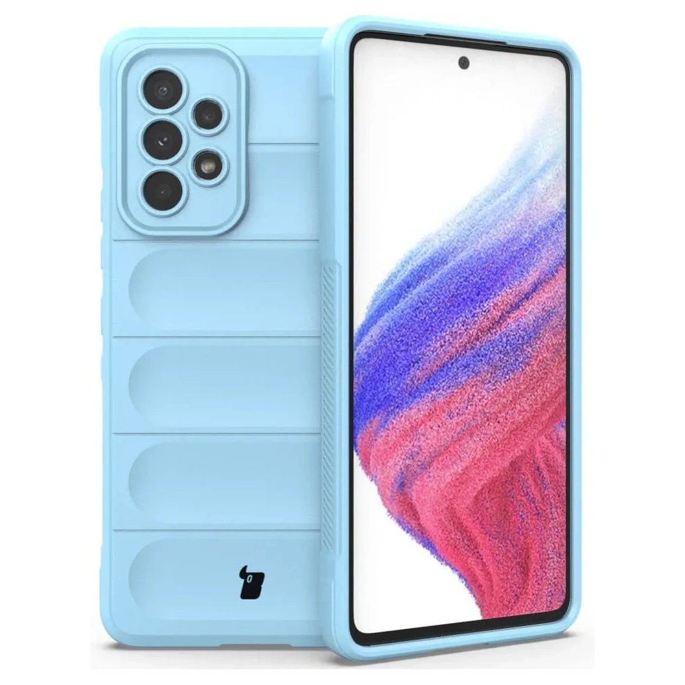 Pancerne etui Bizon Case Tur do Samsung Galaxy A53 5G jasnoniebieskie