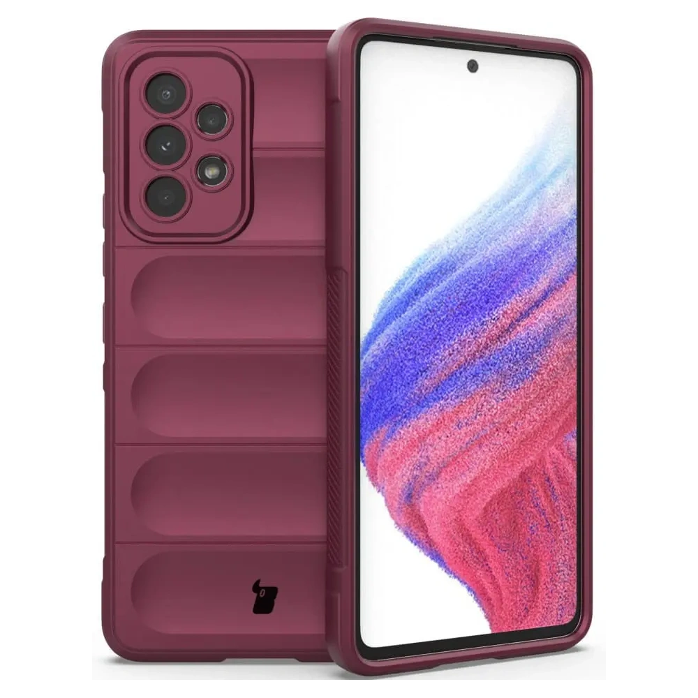 Pancerne etui Bizon Case Tur do Samsung Galaxy A53 5G ciemnofioletowe