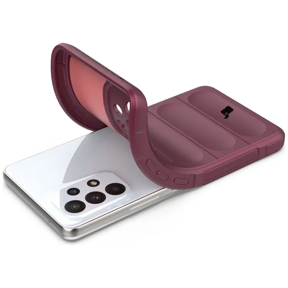 Pancerne etui Bizon Case Tur do Samsung Galaxy A53 5G ciemnofioletowe