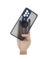 Buy Bizon Case Hybrid Ring Samsung Galaxy A53 5G smoky with a navy blue frame - BIZ1154 - {ean13} - Home Screen Store Europe